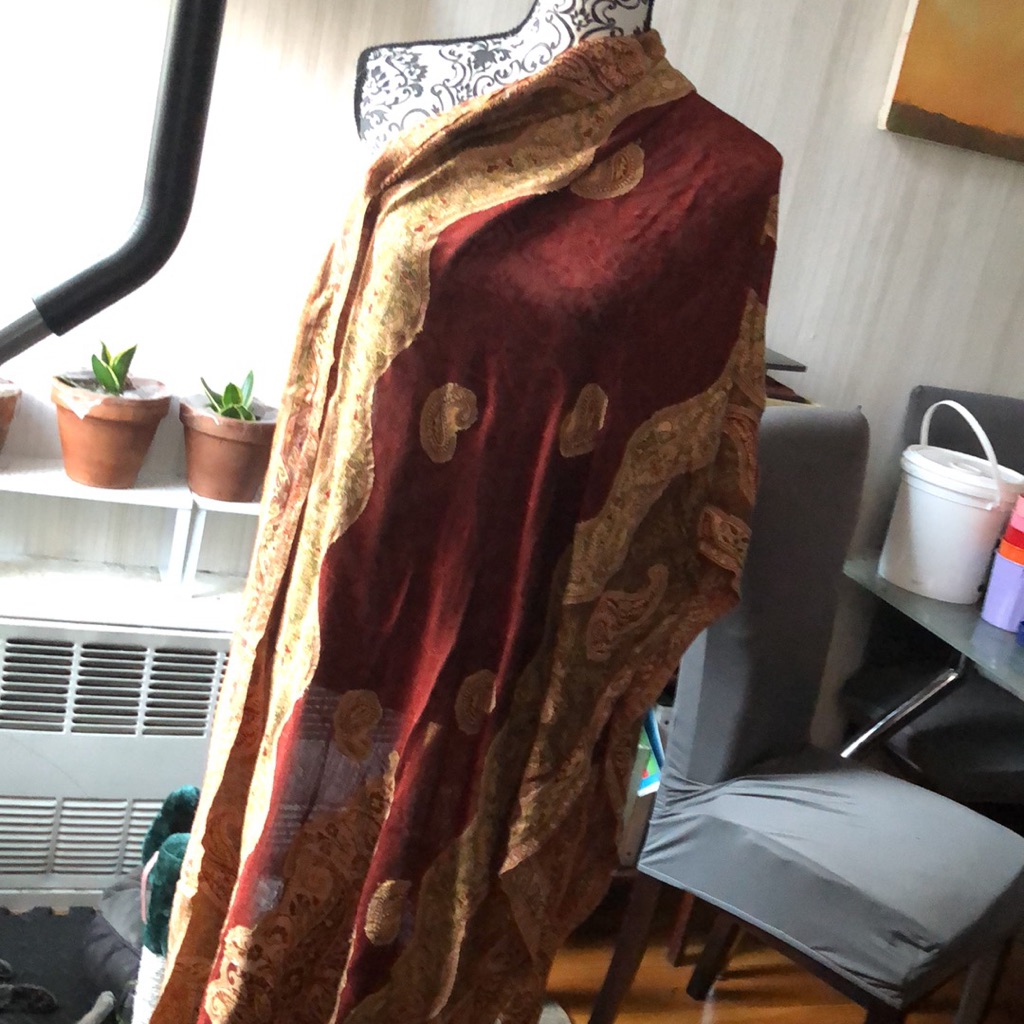 Rust Pashmina